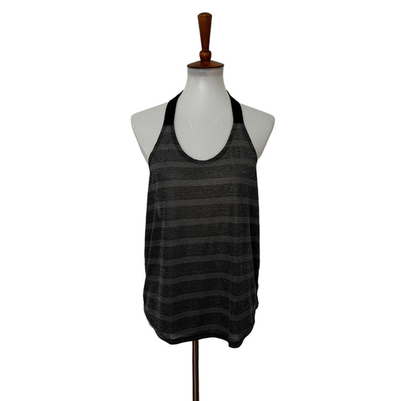 Nike Elastika Racerback Dri-fit Tank Top Purple Gray 2 Pack M Medium - Picture 2 of 12